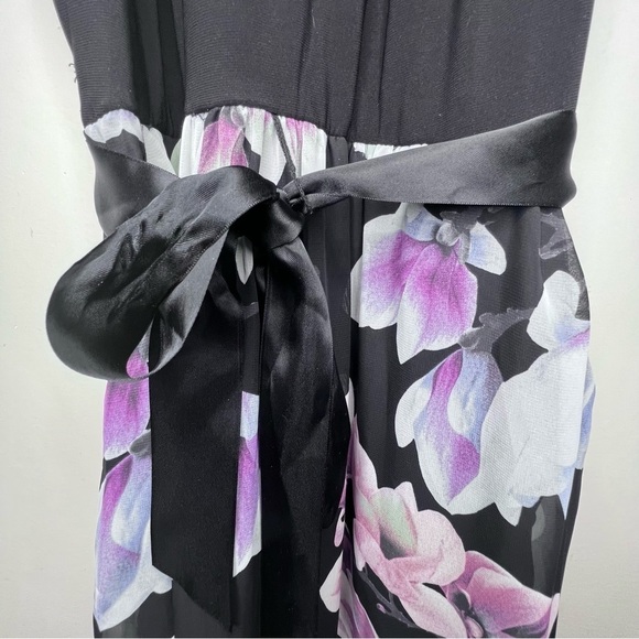 SLNY Maxi Floral Dress Size 6 - Picture 3 of 11